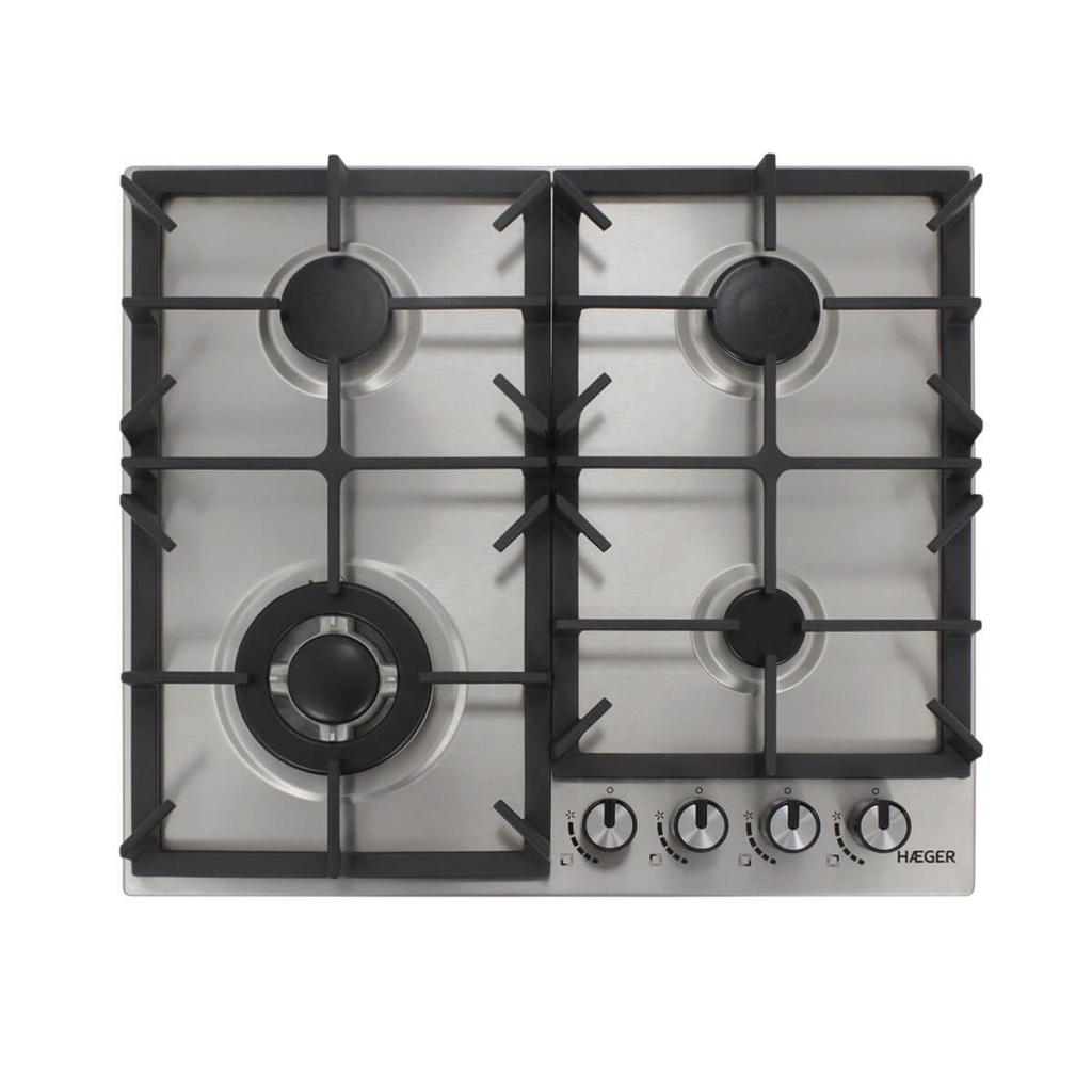 Build In Gas Hob 4 Burners 1 Wok 60 Cm HAEGER Home Appliances