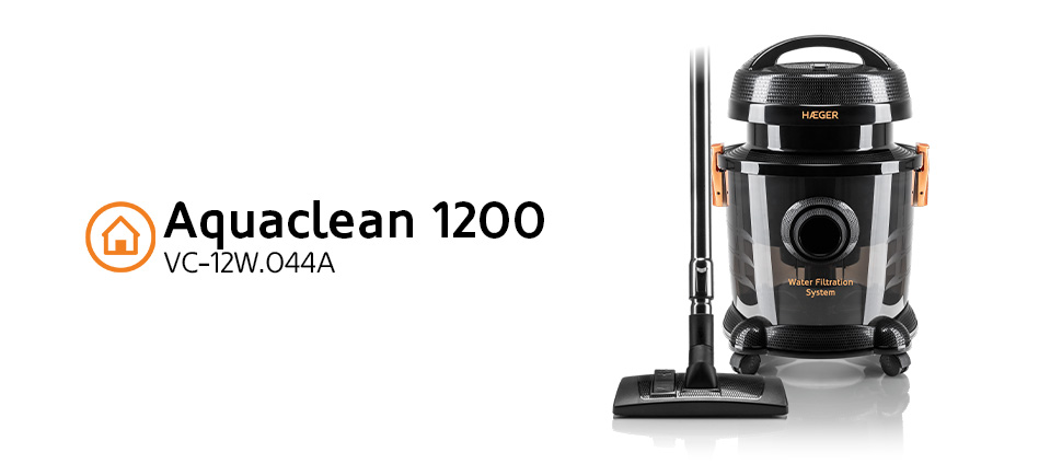 Vacuum cleaner with water filter HAEGER AQUACLEAN 1200 - HAEGER