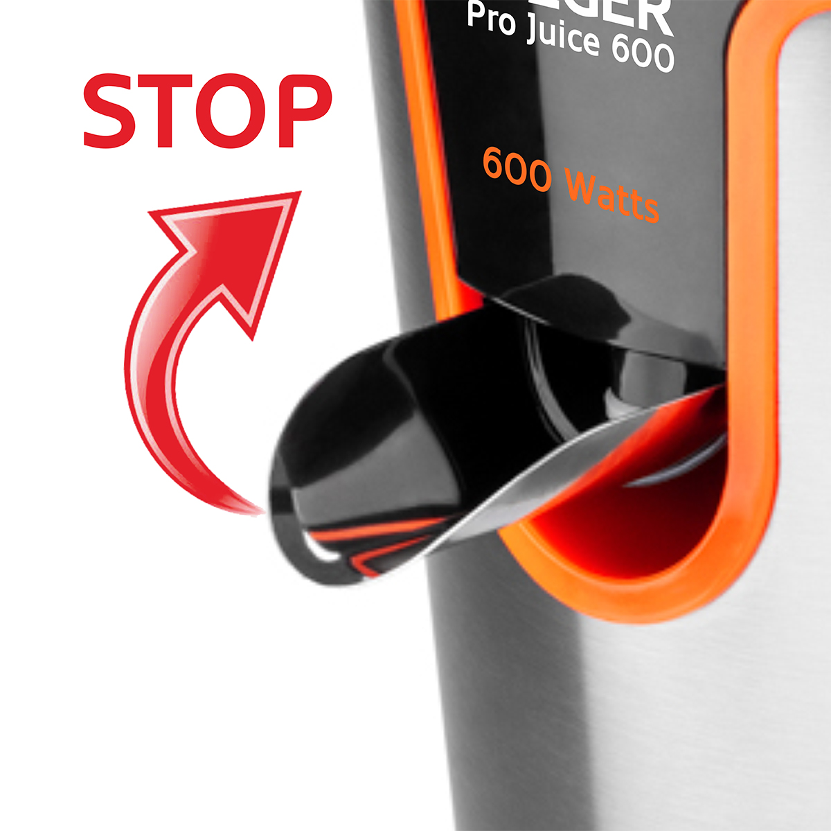 Storcator de citrice HAEGER Pro Juice 600 - conuri presiune
