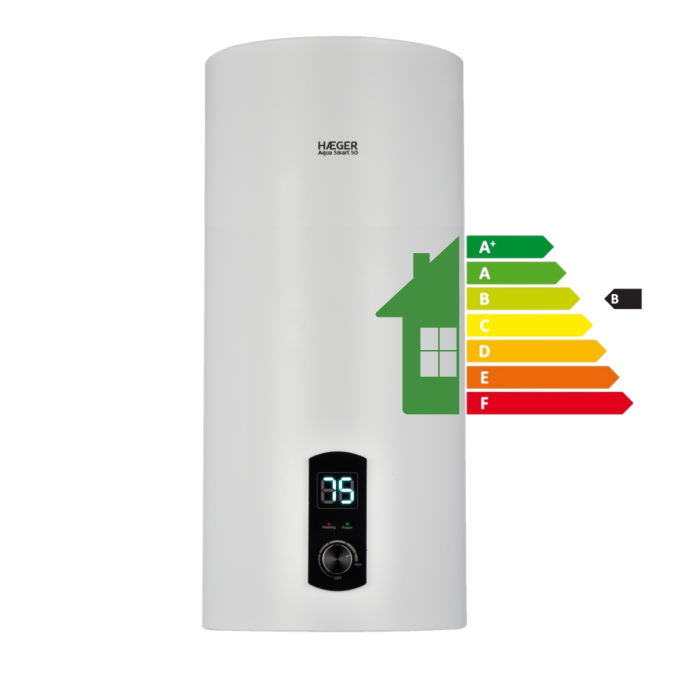 Termoacumulador Digital HAEGER Aqua Smart 50 - 50L, 2000W, Classe B, Resistência Embainha - Image 2