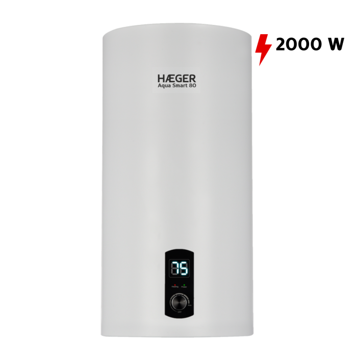 Termoacumulador Digital HAEGER Aqua Smart 80 – 80L, 2000W, Classe B, Resistência Embainha - Image 7