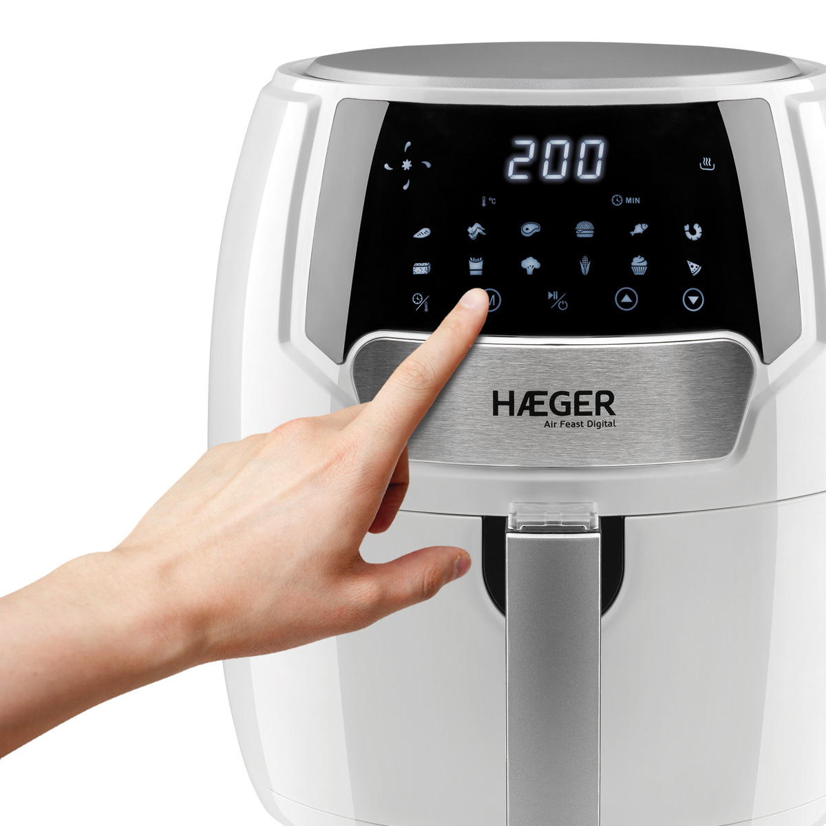 Fritadeira Digital sem Óleo HAEGER Air Banquet - 8 L - HAEGER Home  Appliances